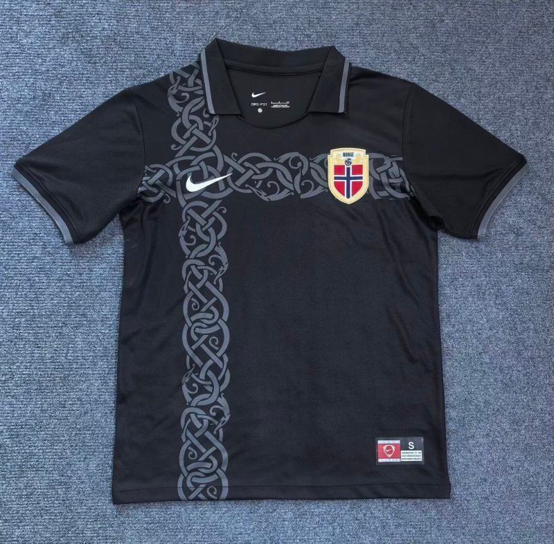 Norvège Maillot Édition Noir 25/26