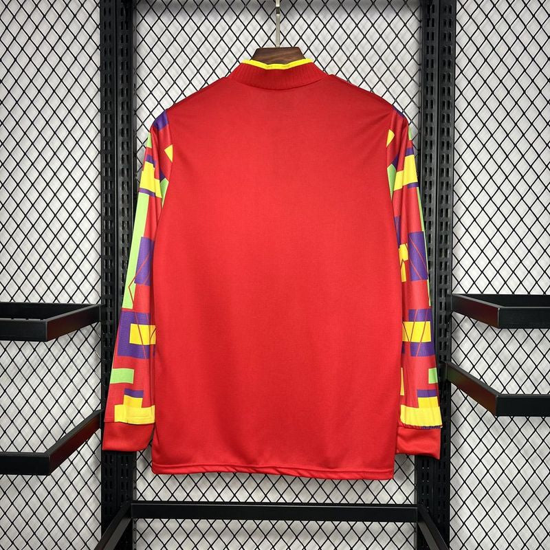 Angleterre Maillot Manches Longues Domicile Rétro 1995/1996