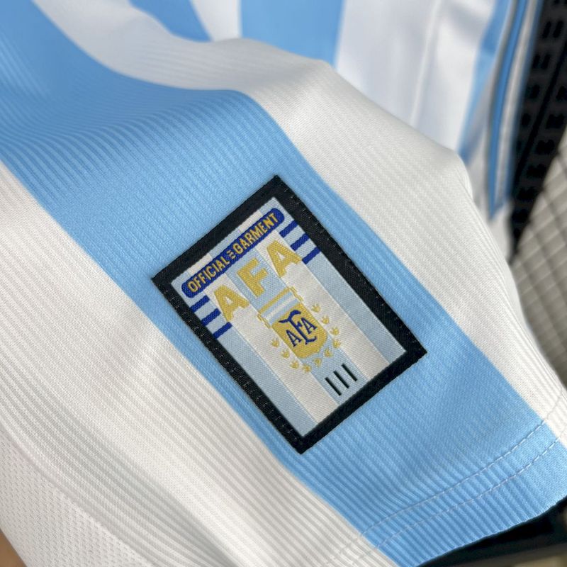 Argentine Maillot Manches Longues Domicile Rétro 1998