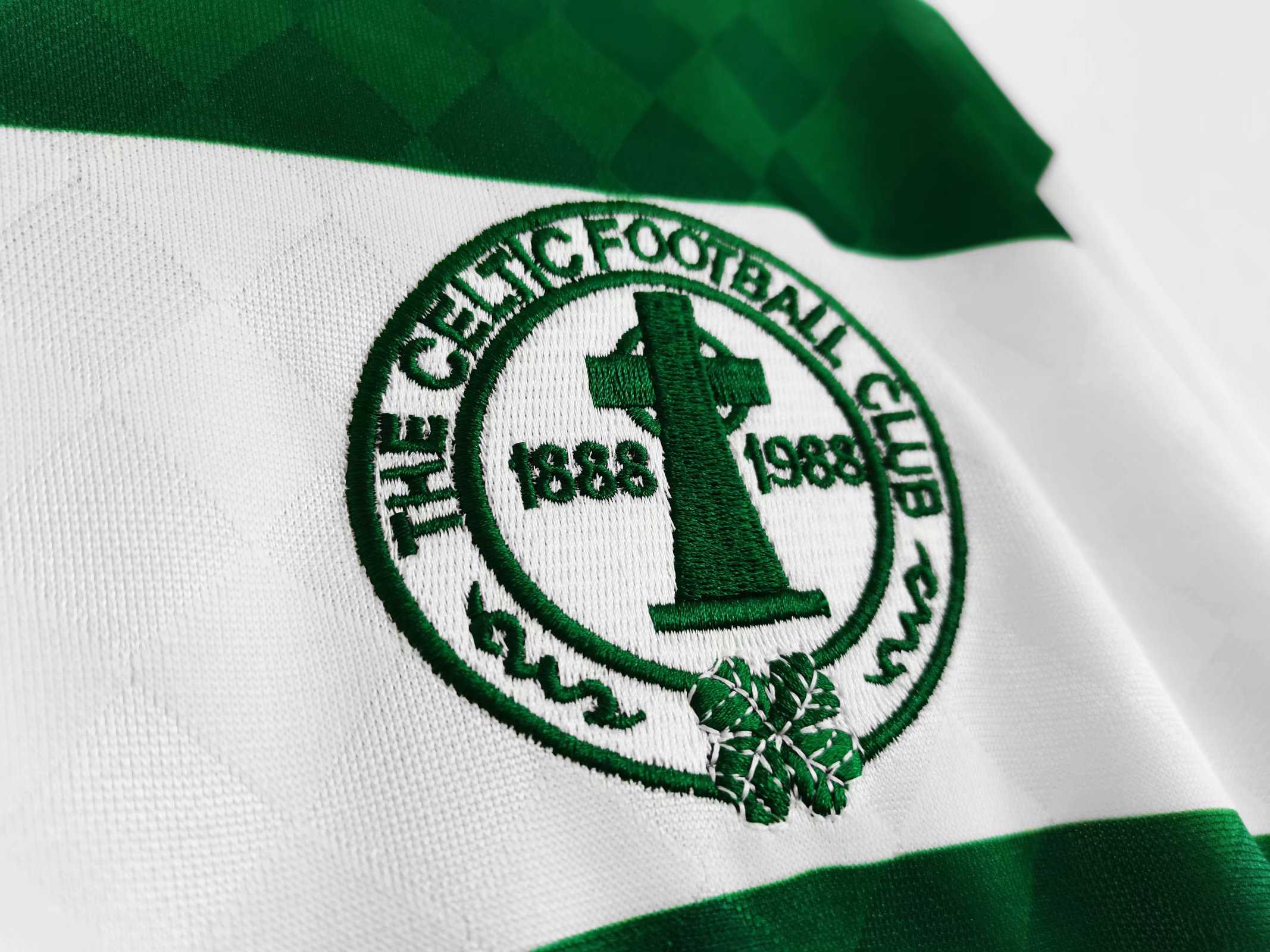 Celtic Glasgow Maillot Manches Longues Domicile Rétro 1987/1989