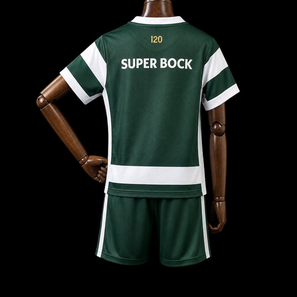 Sporting Lisbonne Maillot Domicile 26/27 – Enfant
