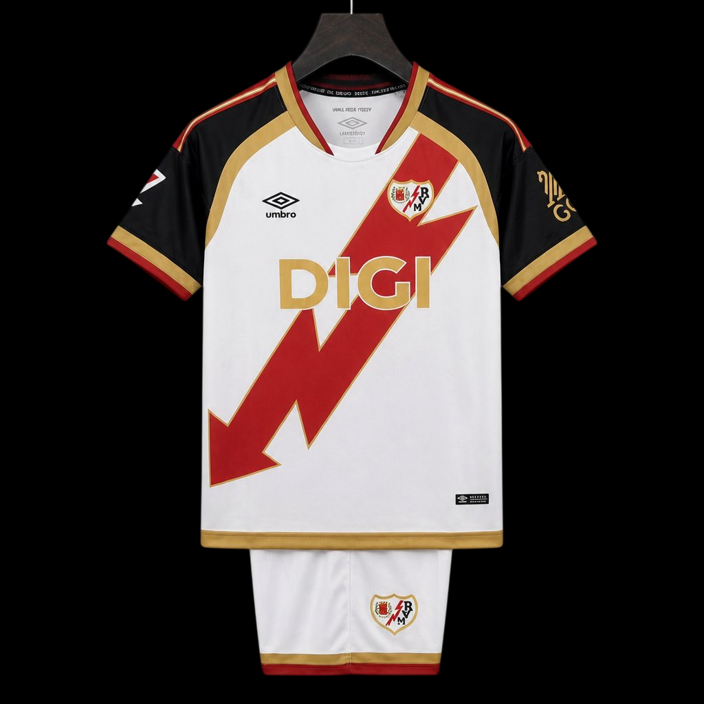 Rayo Vallecano Maillot Domicile 26/27 – Enfant