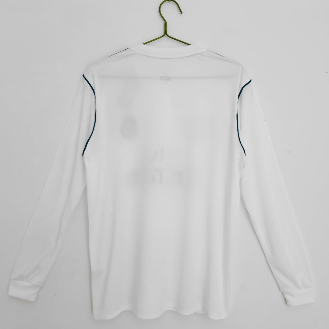 Real Madrid Maillot Manches Longues Domicile Rétro 2017/2018