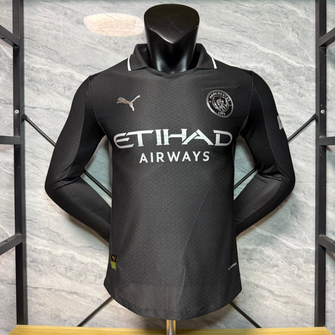 Manchester City Maillot Manches Longues Extérieur 25/26 – Version Player