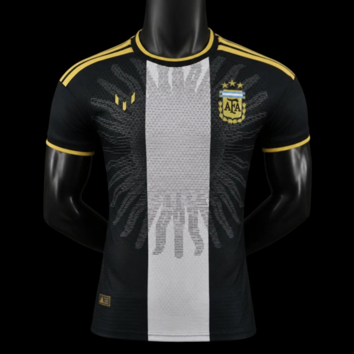 Argentine Maillot Commémoratif D’adieu De Messi Noir 26/27 – Version Player – vue avant