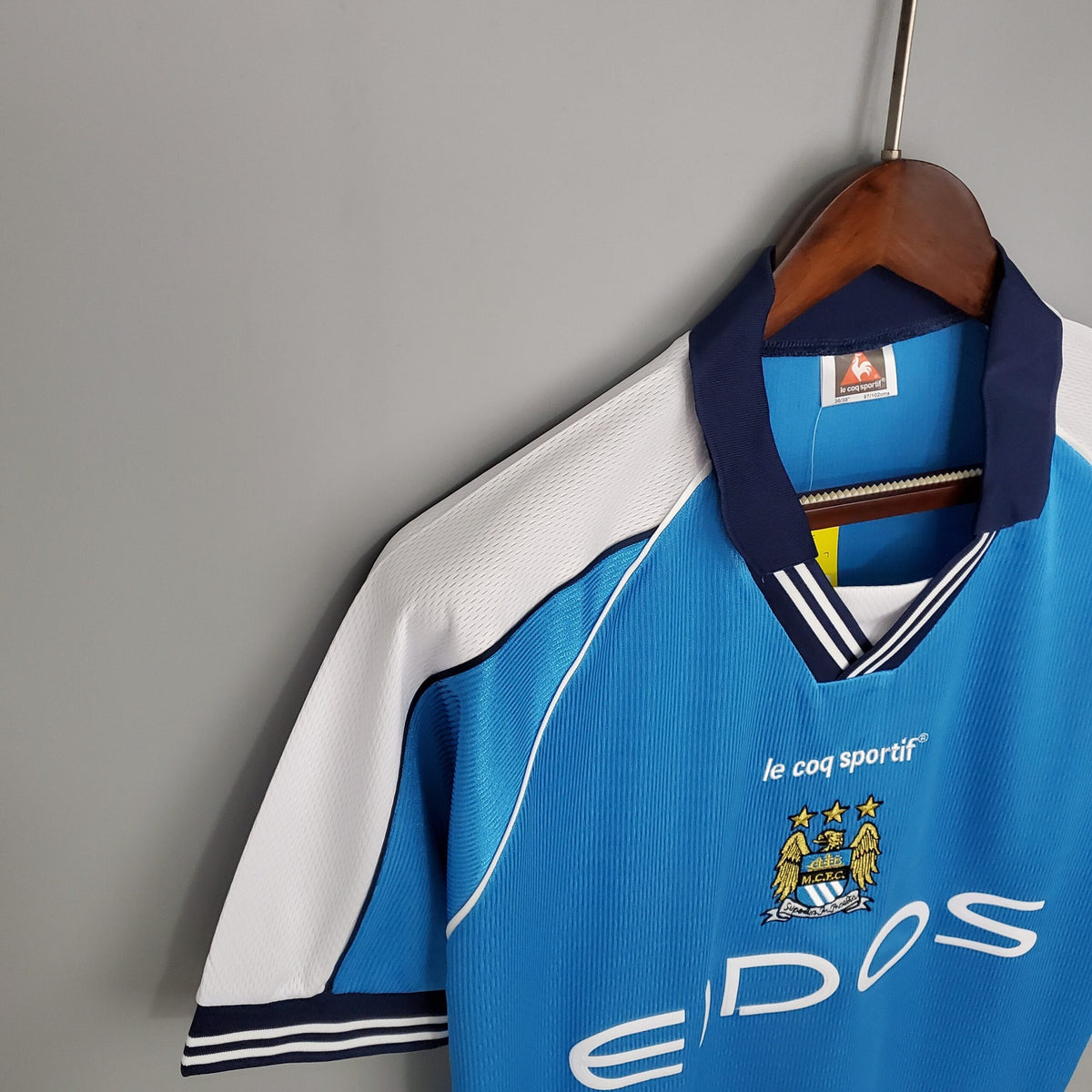 Manchester City Maillot Rétro 99/01 – photo 6