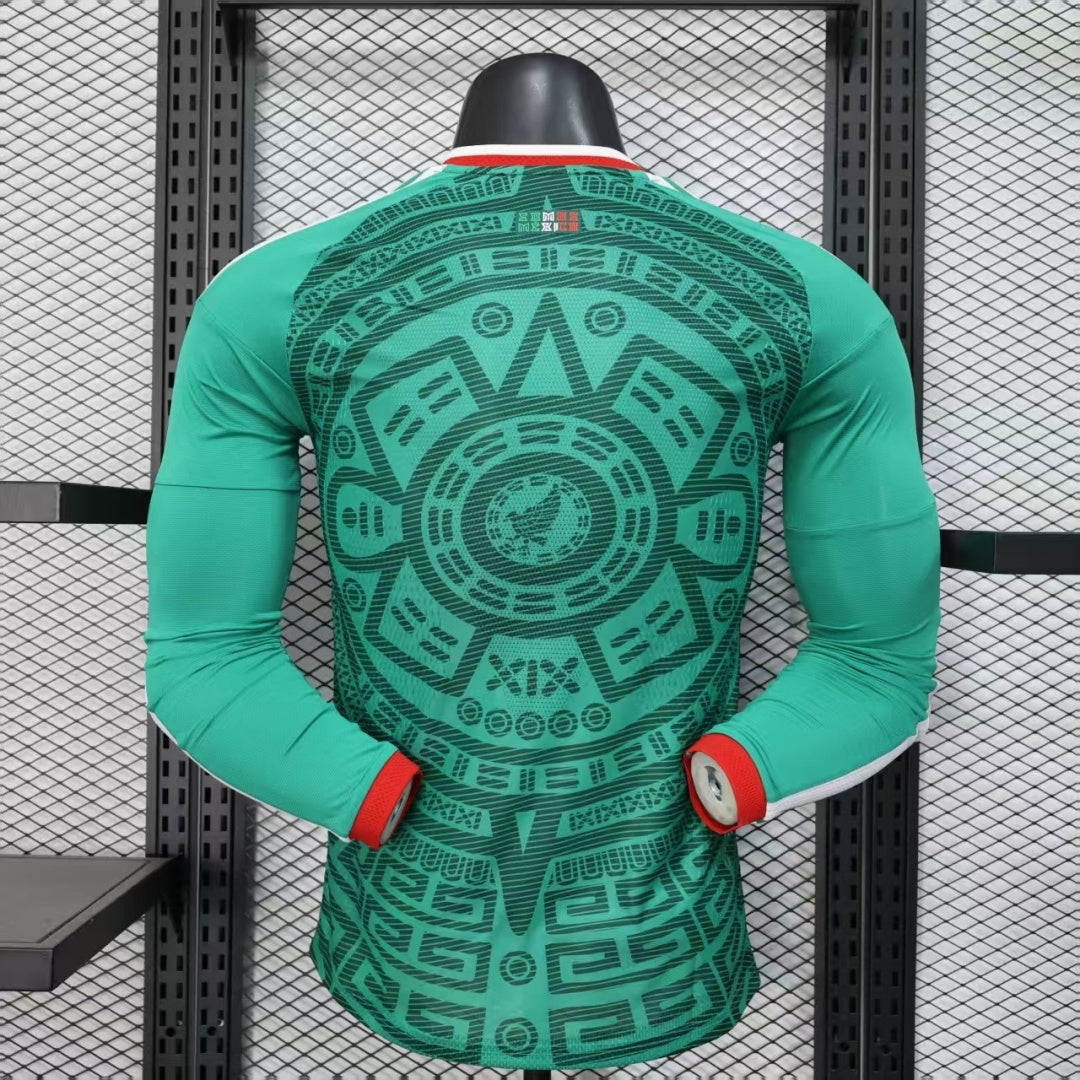 Mexique Maillot Manches Longues Domicile 25/26 – Version Player