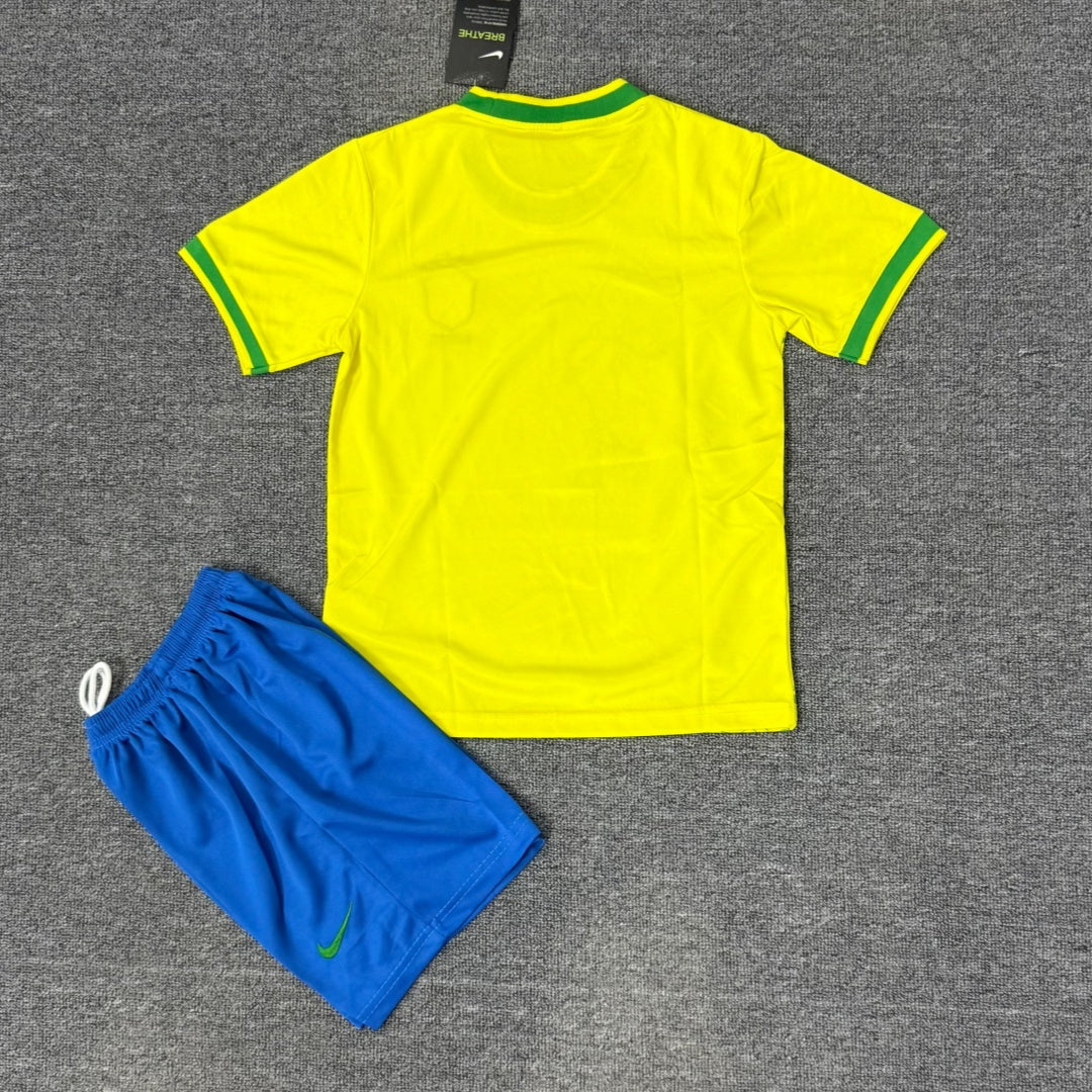 Brésil Ensemble Enfant Spécial Bird Yellow 25/26