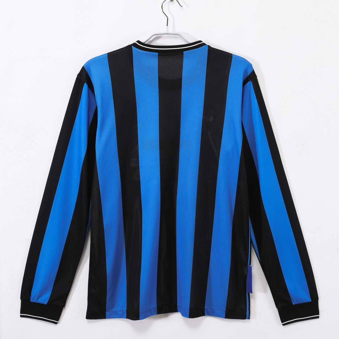 Inter Milan Maillot Manches Longues Domicile Rétro 2009/2010