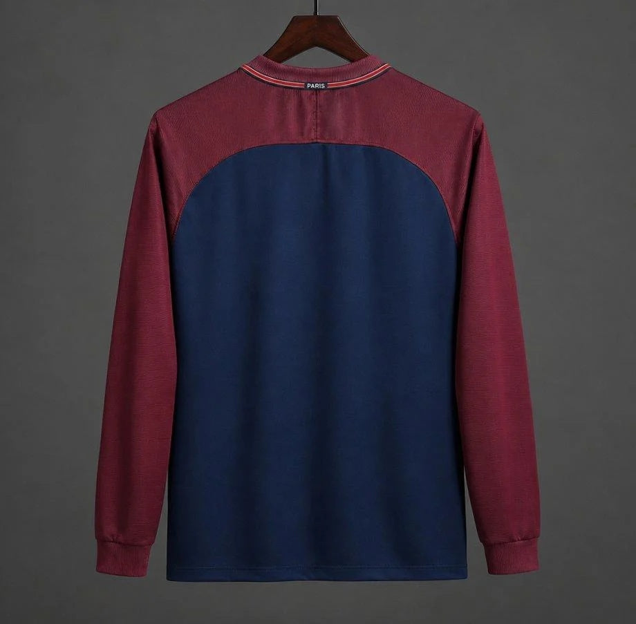 Paris SG Maillot Domicile Rétro 2017/18 – Manches Longues