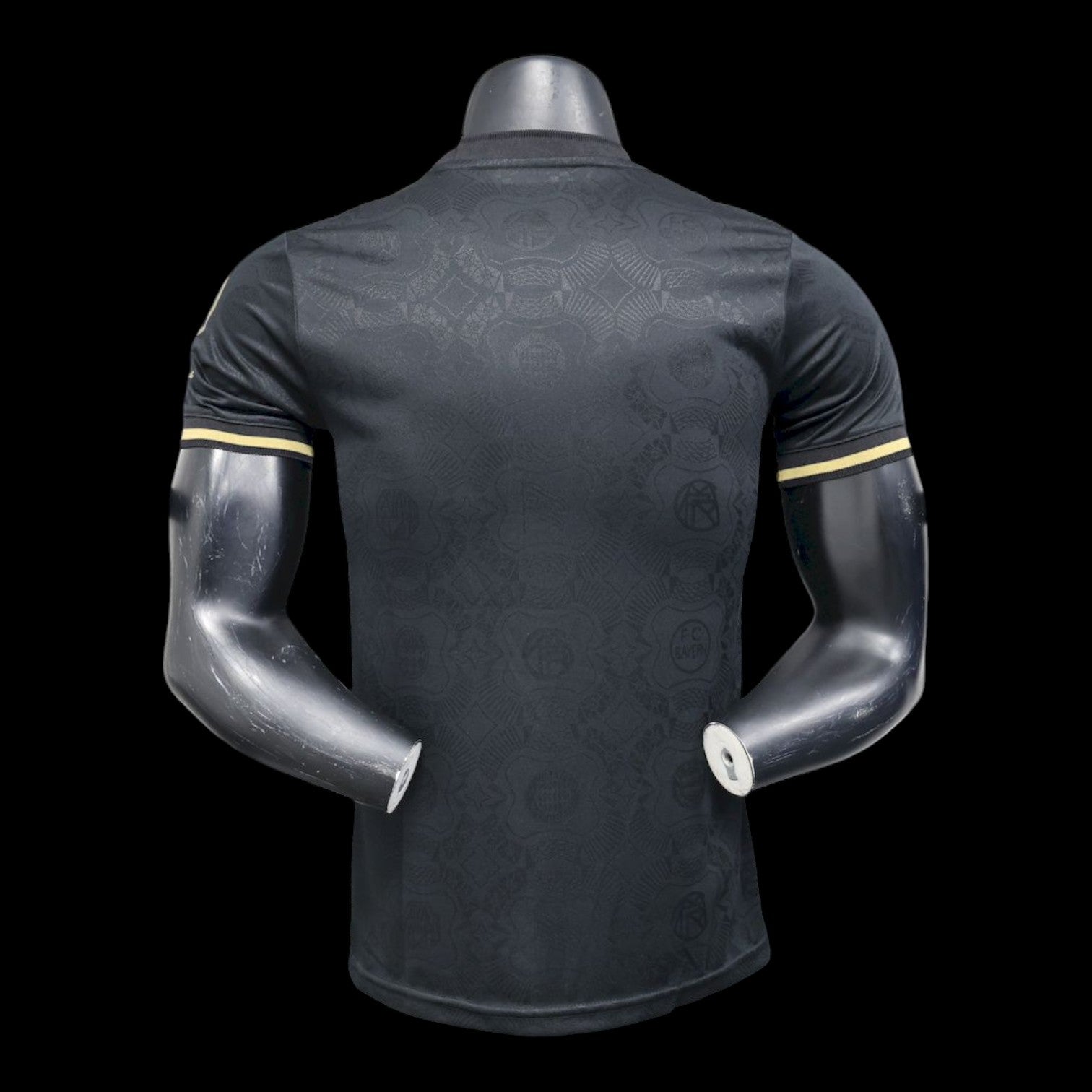 Bayern Munich Maillot 125th Anniversary Noir – Version Player – dos