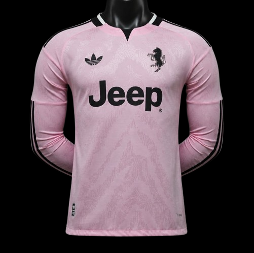 Juventus Maillot Manches Longues Extérieur 26/27 – Version Player