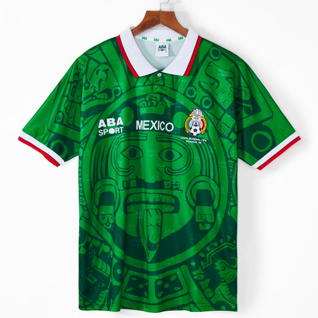 Mexique Maillot Domicile Rétro 1998