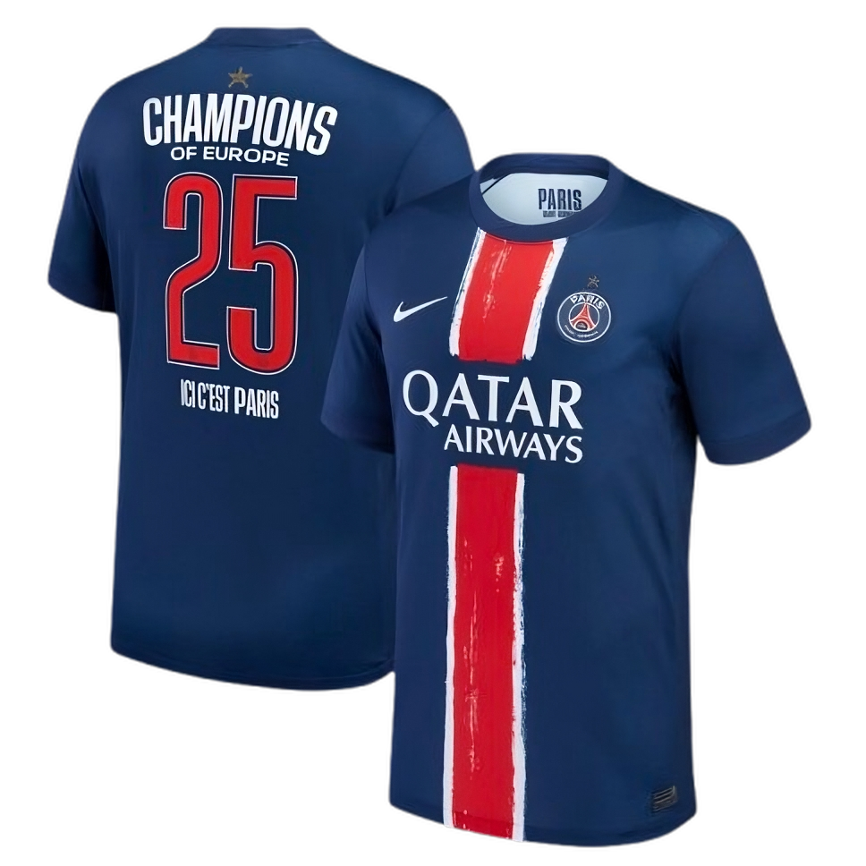 Paris SG Maillot Champions (floqué) 24/25