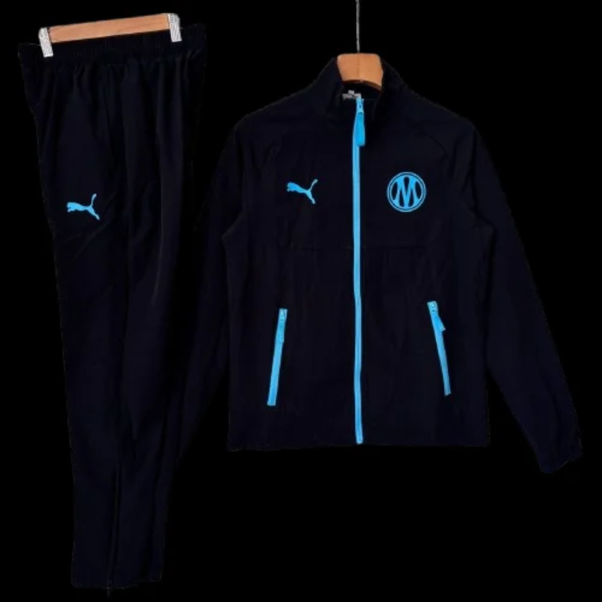 Marseille Survêtement Noir Entraînement 26/27 – photo 3