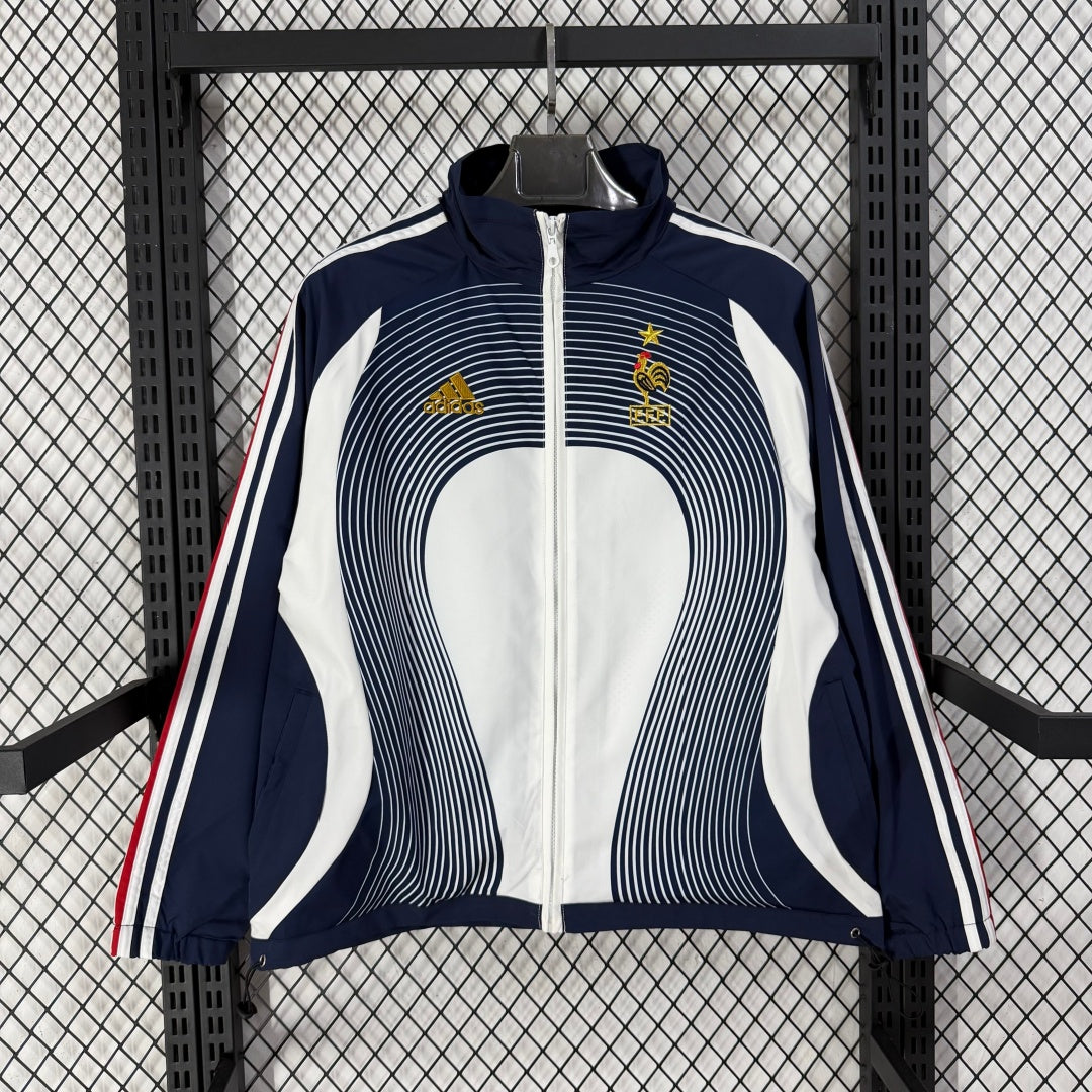 France Veste Coupe-Vent – Bleu marine – Modèle II – vue avant