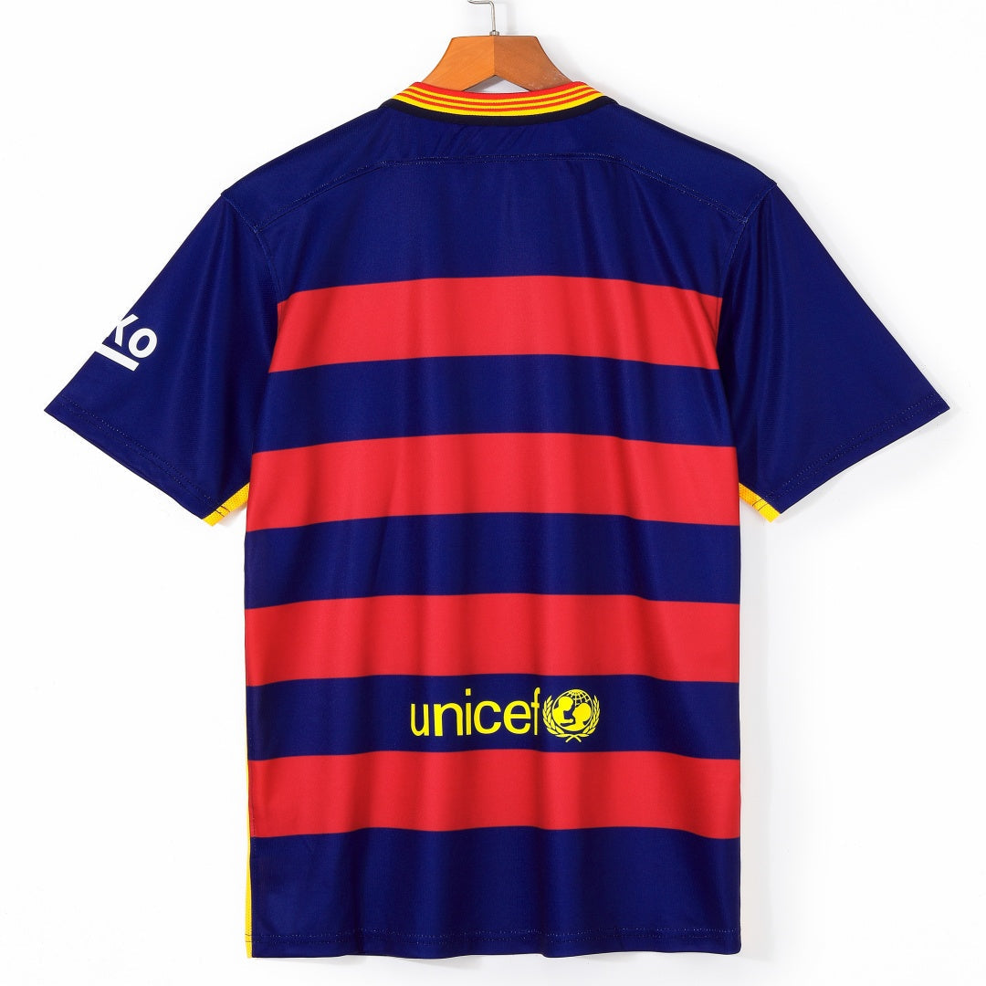 Barcelone Maillot Domicile Rétro 2015/2016