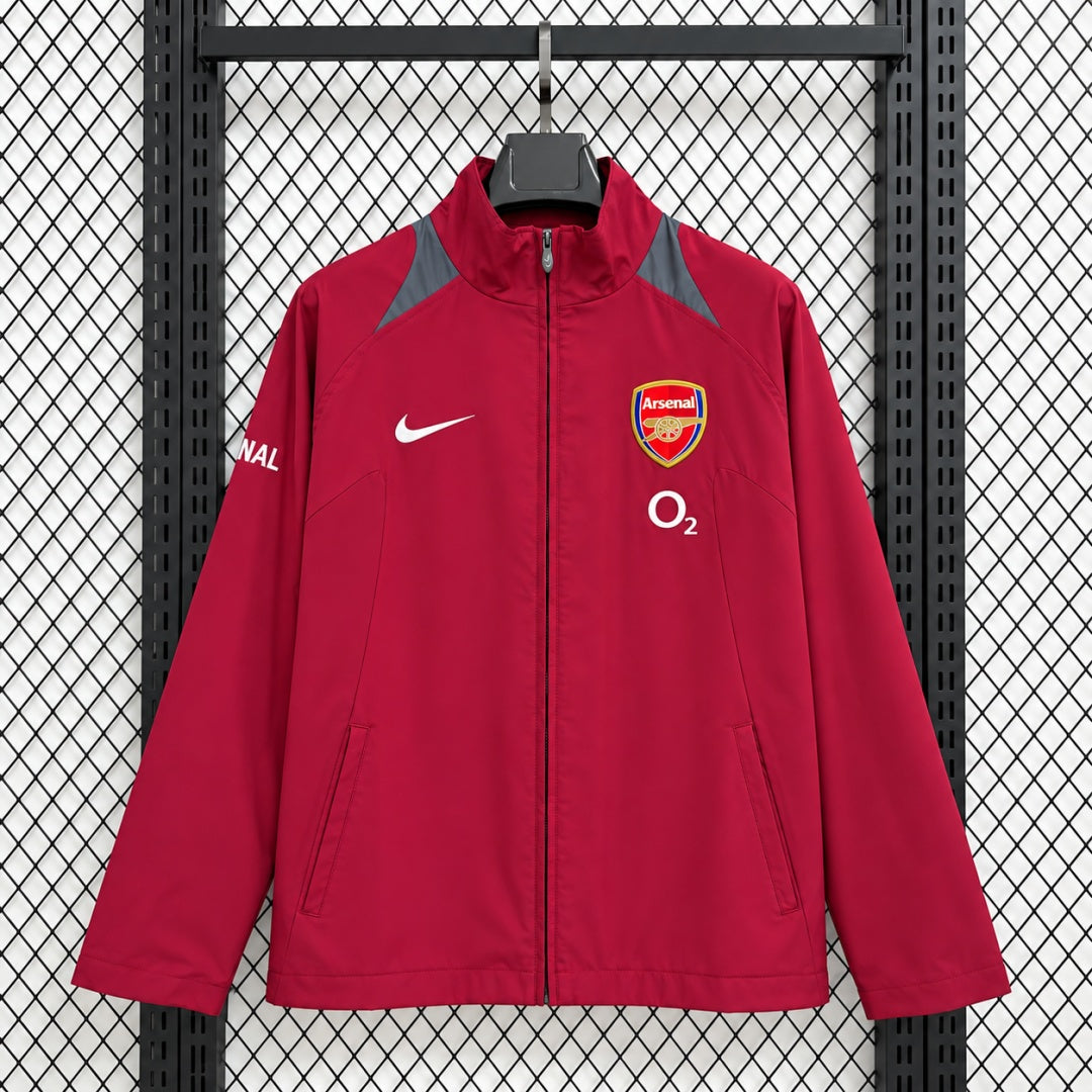 Arsenal Veste Coupe-Vent – Rouge – O2 – vue avant