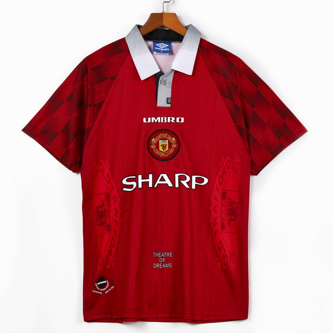 Manchester United Maillot Domicile Rétro 1996/1997
