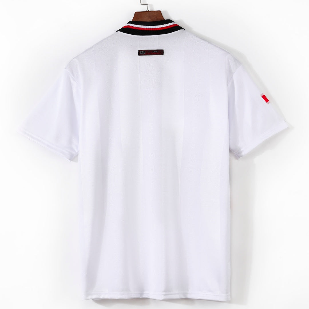 Manchester United Maillot Extérieur Rétro 1998/1999