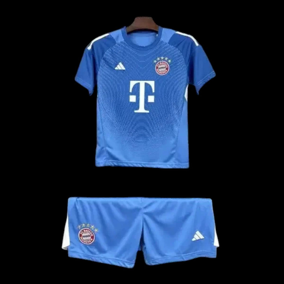 Bayern Munich Maillot Gardien 25/26 – Enfant – Bleu – face