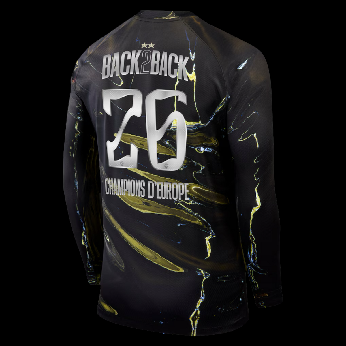 Paris SG Maillot Manches Longues Night Edition 25/26 – CHAMPIONS ⭐⭐ – photo 2