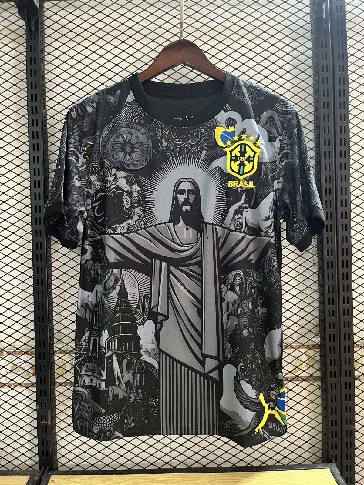 Brésil Maillot Noir Spécial 24/25