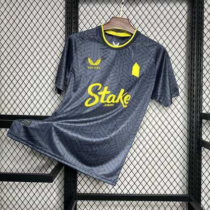 Everton Maillot Extérieur Gris 24/25