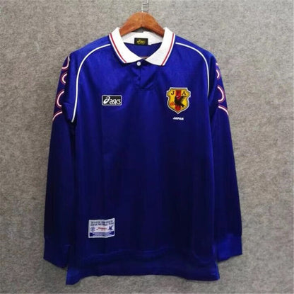Japon Maillot Manches Longues Domicile Rétro 1998