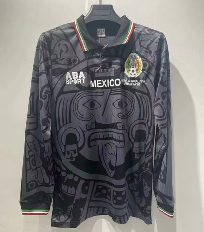 Mexique Maillot Manches Longues Rétro 1998