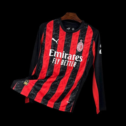 Milan AC Maillot Manches Longues Domicile 25/26