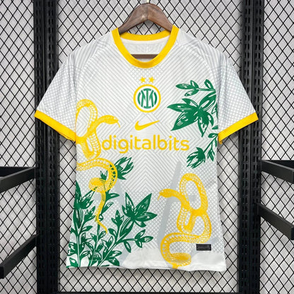 Inter Milan Maillot Blanc Spécial Serpent 24/25