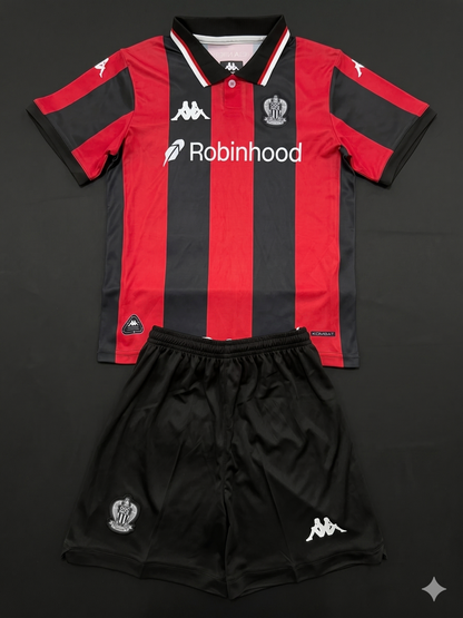 Nice Maillot Domicile 25/26 – Enfant
