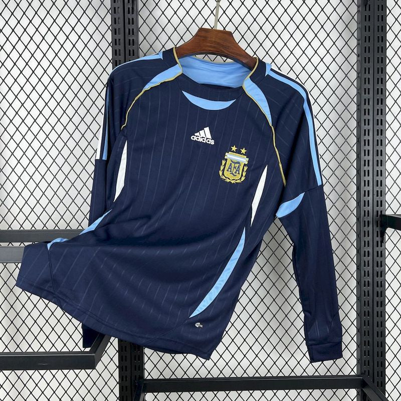 Argentine Maillot Manches Longues Extérieur Rétro 2006