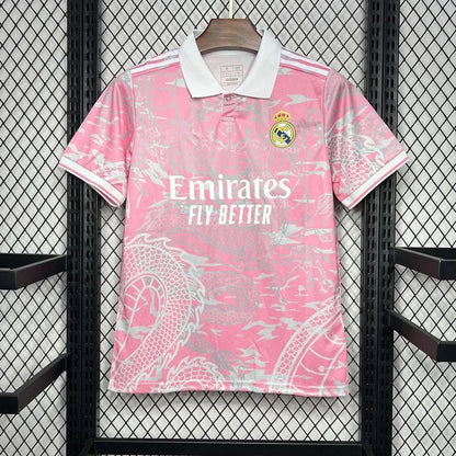 Real Madrid Maillot Spécial Style Polo Rose 25/26