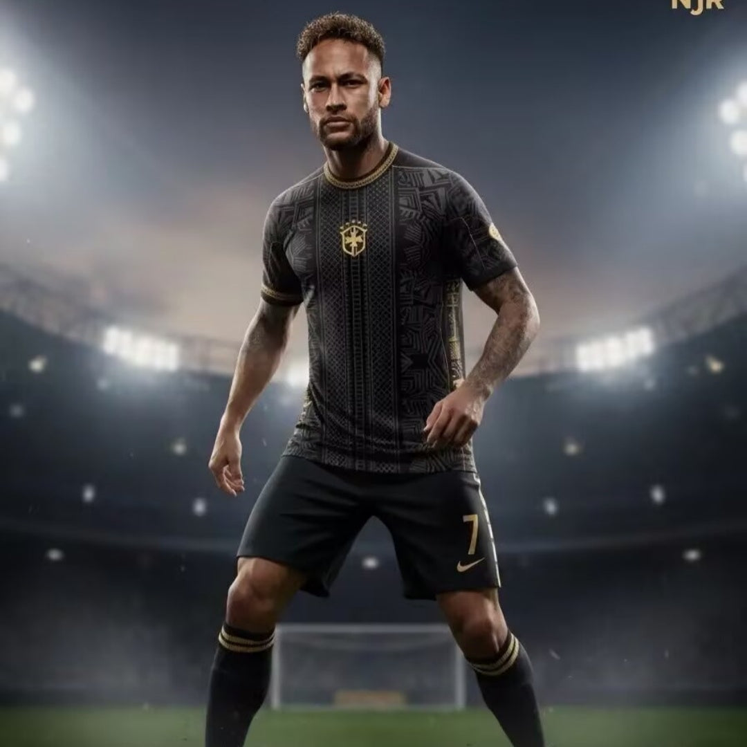 Brésil Maillot Spécial Black 25/26