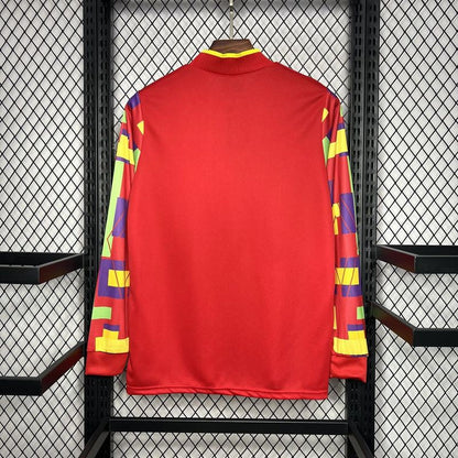 Angleterre Maillot Manches Longues Domicile Rétro 1995/1996
