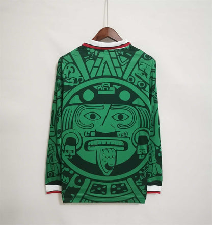 Mexique Maillot Manches Longues Domicile Rétro 1998
