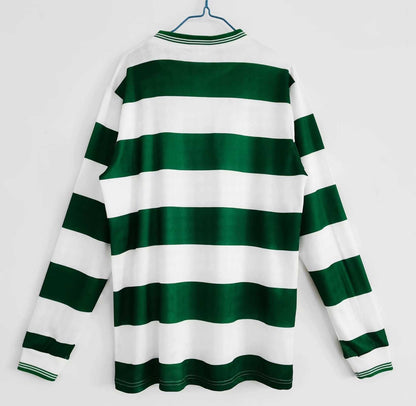 Celtic Glasgow Maillot Manches Longues Domicile Rétro 1987/1989
