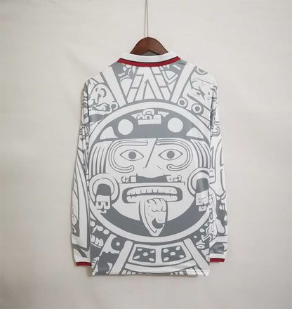 Mexique Maillot Manches Longues Extérieur Rétro 1998
