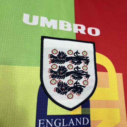 Angleterre Maillot Manches Longues Domicile Rétro 1995/1996
