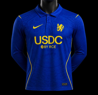 Chelsea Maillot Manches Longues Domicile 26/27 – Version Player (II)
