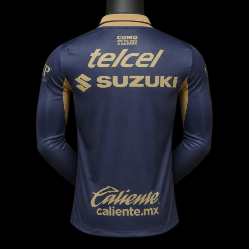 Pumas UNAM Maillot Manches Longues Domicile 26/27 – Version Player
