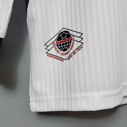 Angleterre Maillot Manches Longues Domicile Rétro 1998