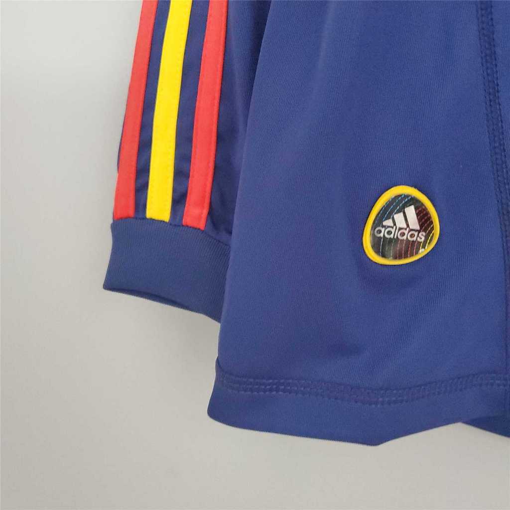 Espagne Maillot Manches Longues Extérieur Rétro 2010