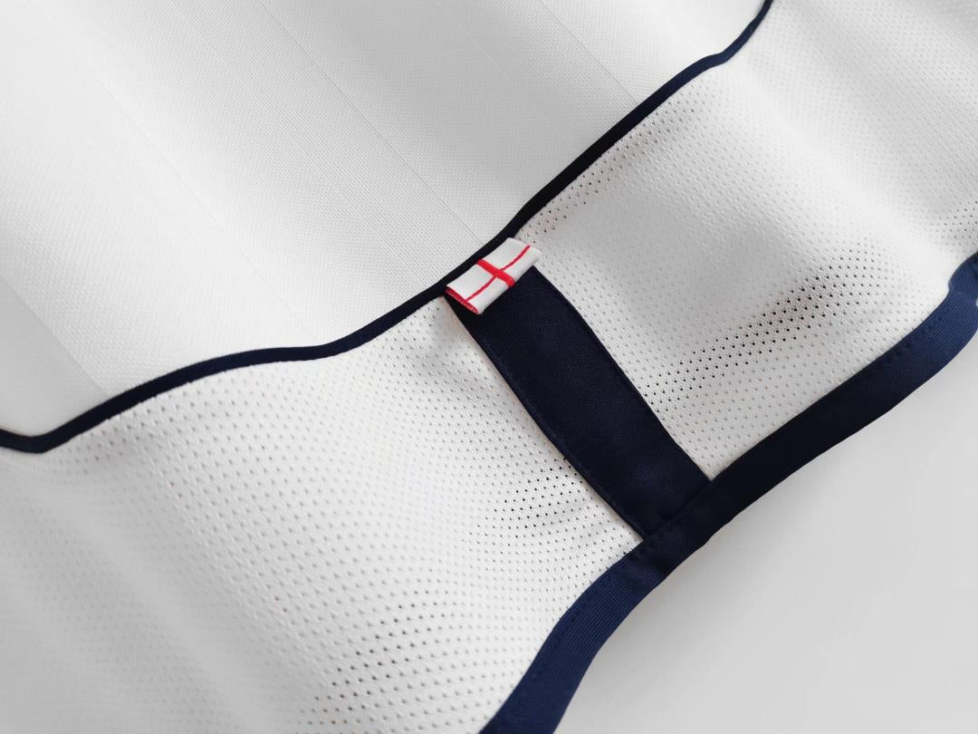 Angleterre Maillot Manches Longues Domicile Rétro 2002