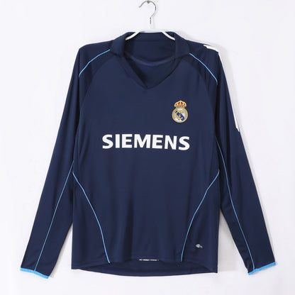 Real Madrid Maillot Manches Longues Extérieur Rétro 2005/2006