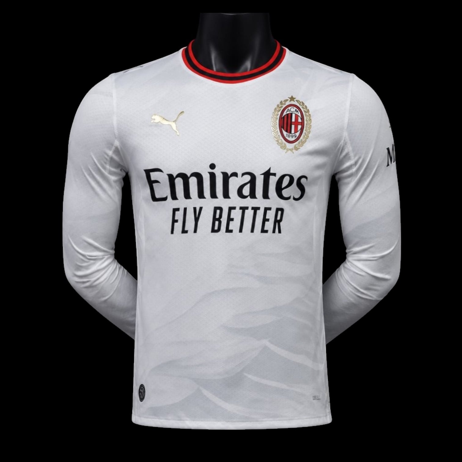 Milan AC Maillot Manches Longues Extérieur 26/27 – Version Player