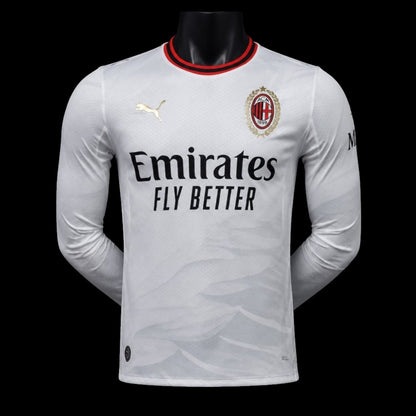 Milan AC Maillot Manches Longues Extérieur 26/27 – Version Player