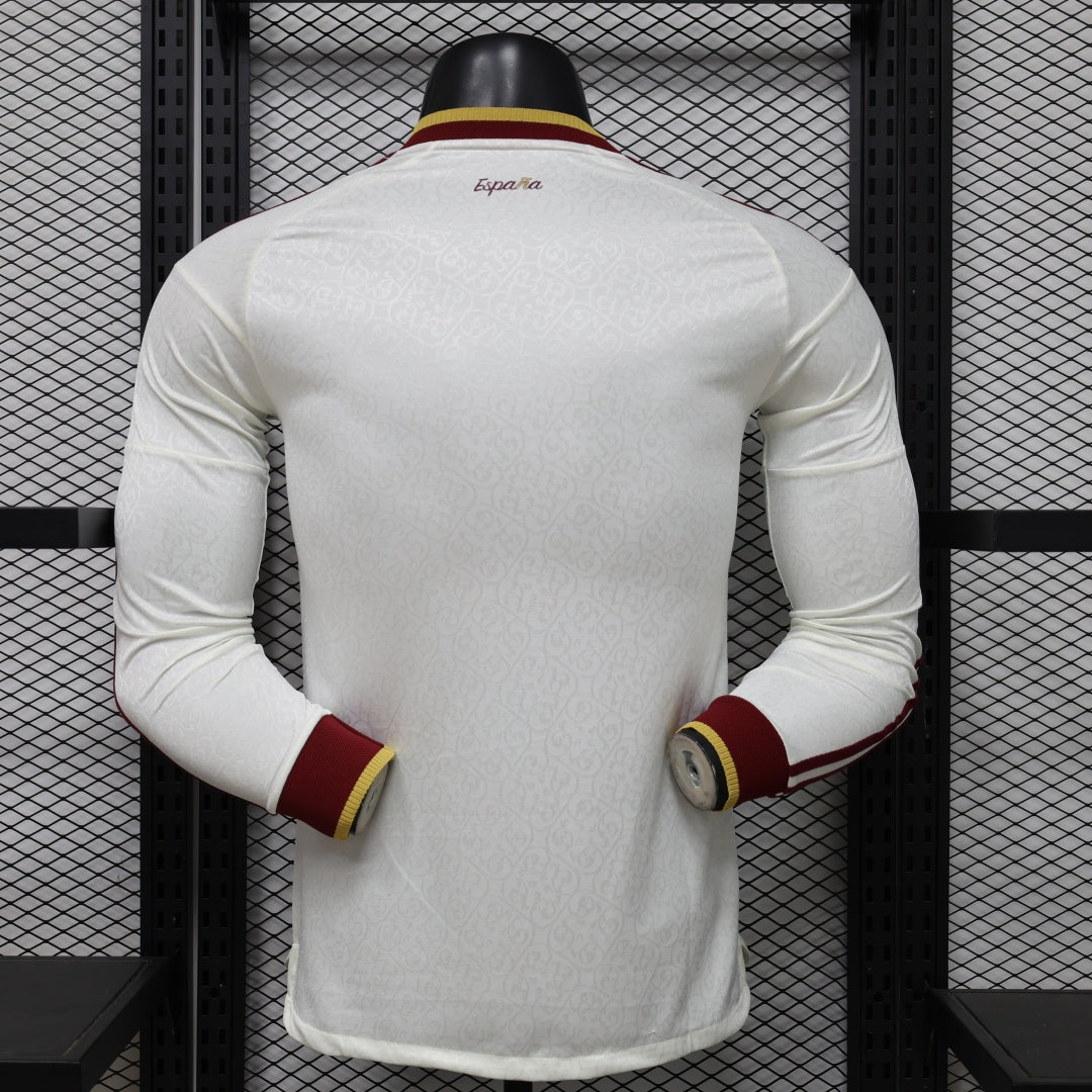Espagne Maillot Manches Longues Extérieur 2026 – Version Player